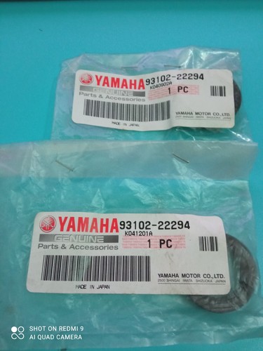 Coppia paraolio motore - motore, yamaha