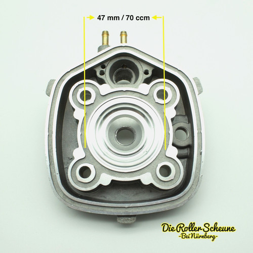 Testa cilindro 70cc - , (47mm)